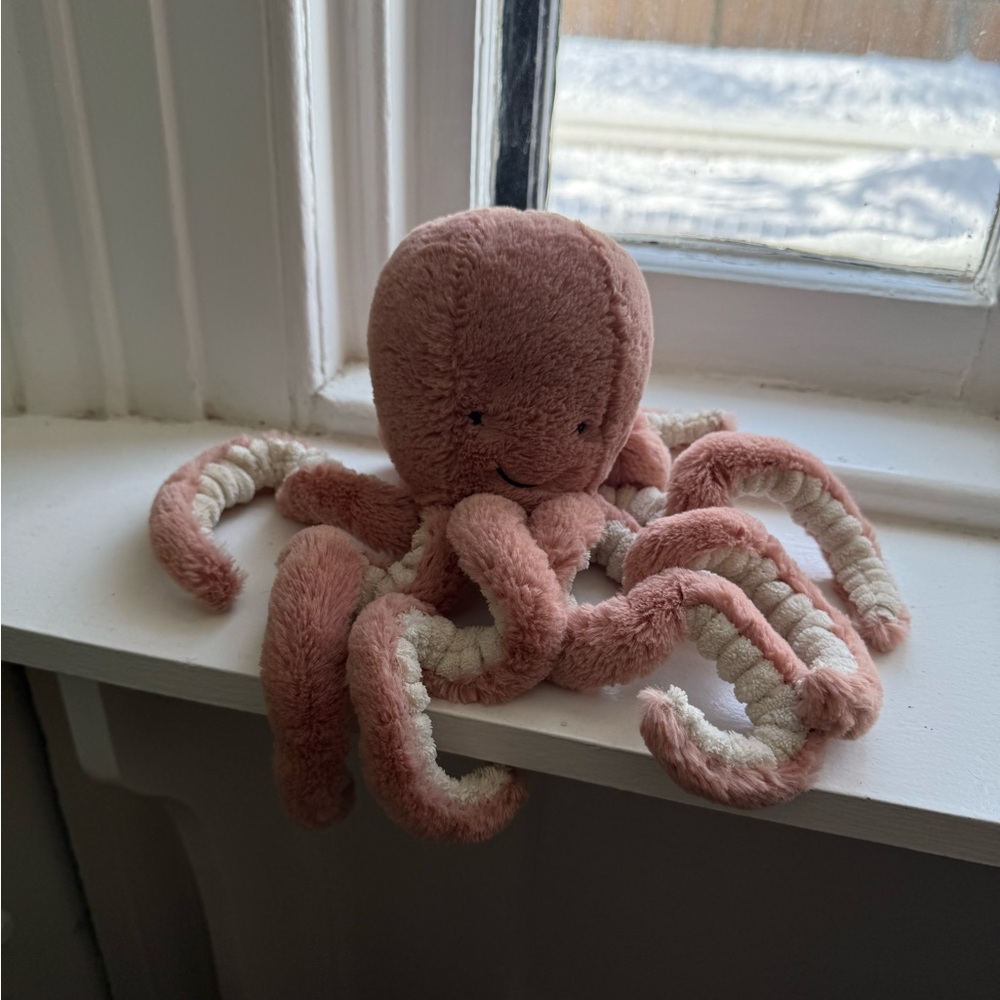 Jellycat Blush Plush Octopus Toy